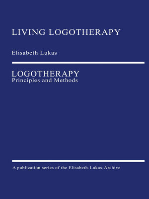 cover image of Logotherapy